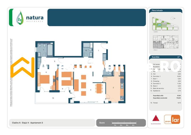 Apartament 3 camere de inchiriat Iancu Nicolae București | ApexImobiliare.ro