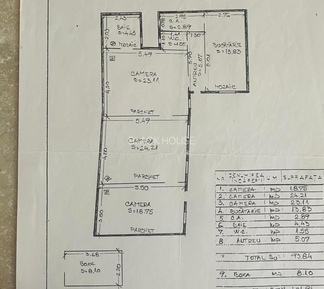 Apartament exclusivist în clădire istorică – 100 mp, 3 camere, Central - 11