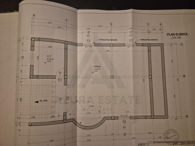 Casa 5 camere 2 bai garaj la subsol si teren 500 mp in Sura Mare