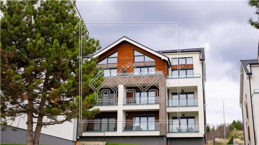 Studio modern, conf lux, aer conditionat, vila cu 2 etaje, balcon 7,6m