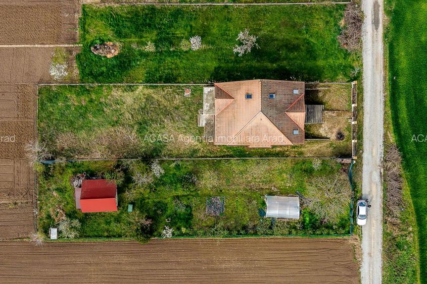 PRET NOU! Casă 6 camere - la roșu - Zimandcuz, Arad – COMISION 0 - 6