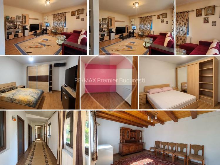 CASA 6 CAMERE CHITILA ,TEREN 590 MP, PANOURI 12 KW ,GARAJ - 6