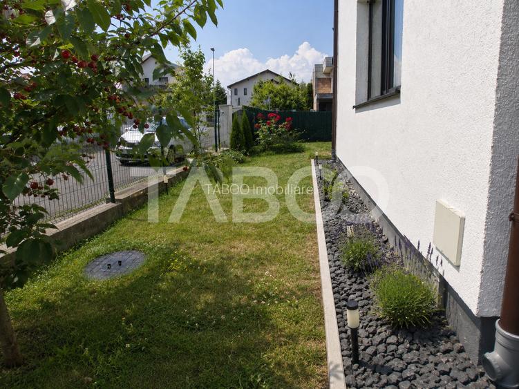 Casa moderna de vanzare 4 camere Sura Mica - curte acaces auto - 17