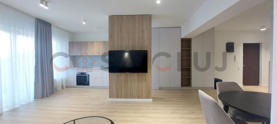 Apartament modern, 82 mp și terasă 17 mp, zona Parc Babeș, garaj !