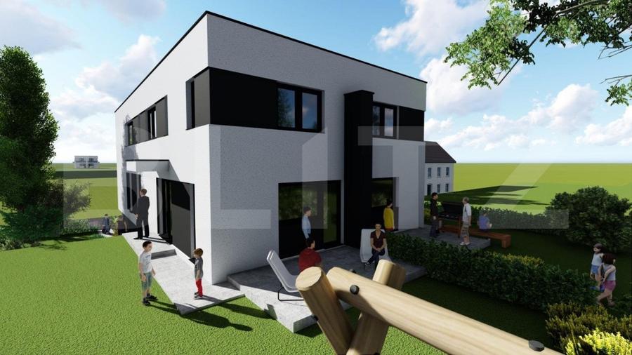 Duplex semifinisat avansat, teren 251 mp, calitate superioara