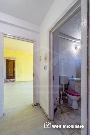 Apartament cu 2 camere, 50 mp, etaj 3 din 4, Gheorgheni, zona Iulius Mall