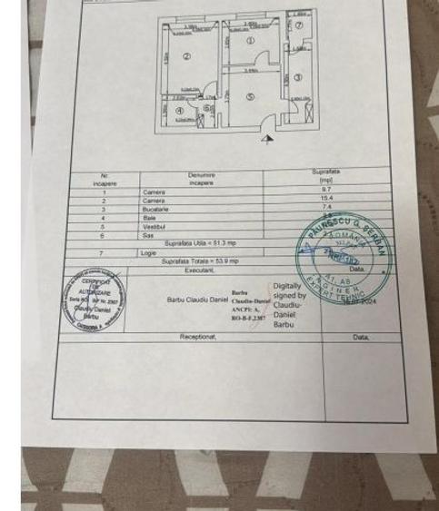 APARTAMENT 3 CAMERE RAHOVA -SEBASTIAN
