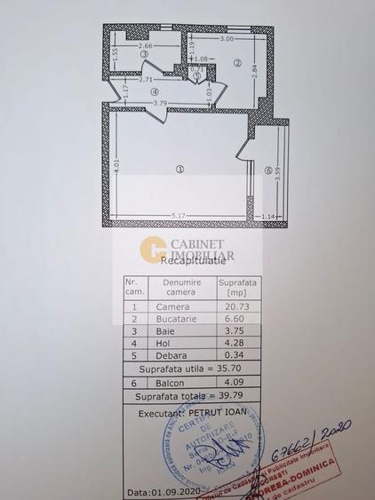 Garsoniera I 40 mp I bd Decebal I 1990