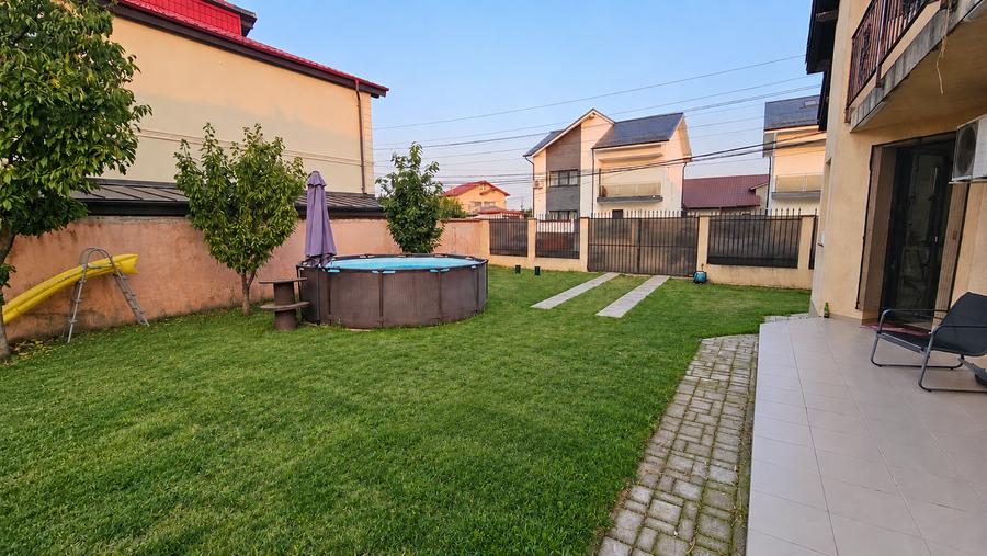 Vila individuala Comuna Berceni | 5 camere | 3 bai | Garaj inchis | Curte 300mp
