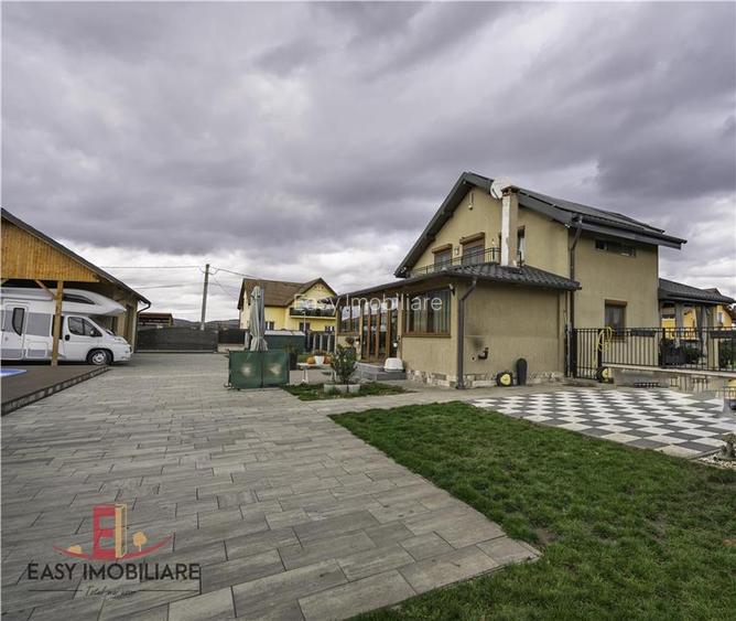 Casa moderna cu piscina, panouri solare, pompa caldura si teren de 1400 mp, Erne - 4