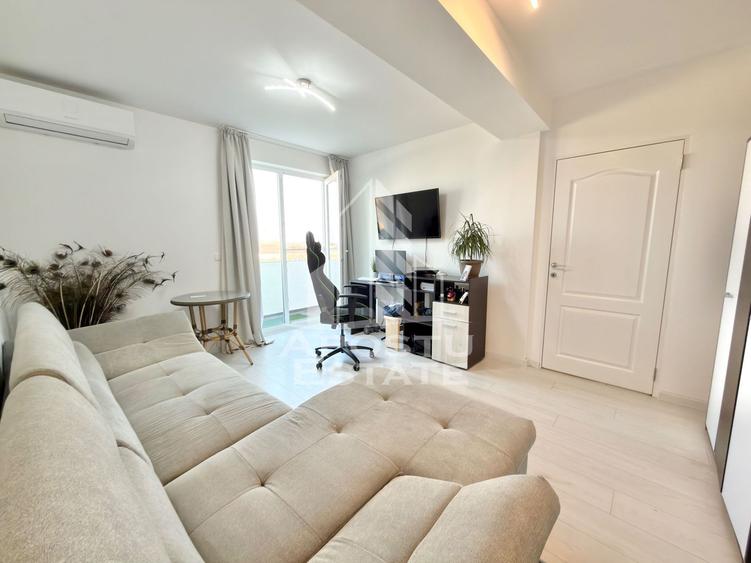 Apartament cu 2 camere mobilat decomandat, dressing si debara in Giroc
