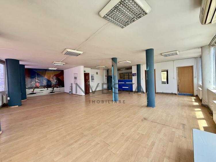 Spatiu pe 2 niveluri – 160 mp, trafic intens, zona 21 Decembrie