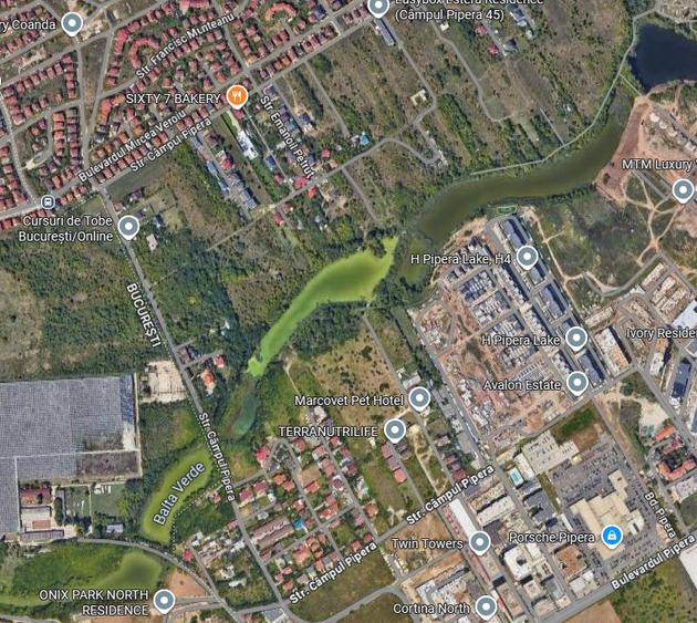 OPORTUNITATE - PIPERA - PORSCHE ROMANIA NORD - 30000 mp CU DESCHIDERE LA LAC!!!