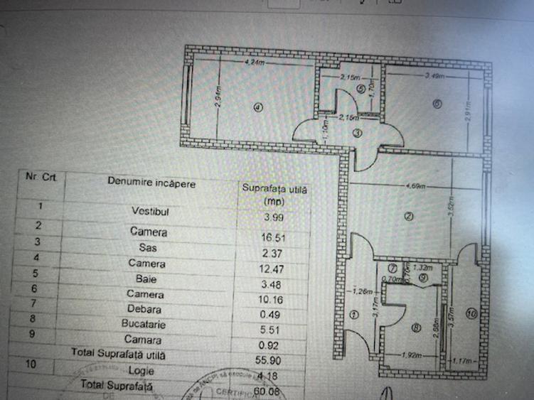 Apartament 3 camere-Secuilor-5 min metrou