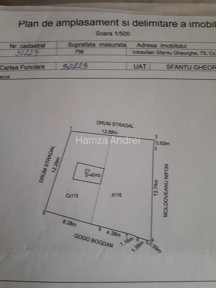 Vand teren în Sfântu Gheorghe, Delta Dunării