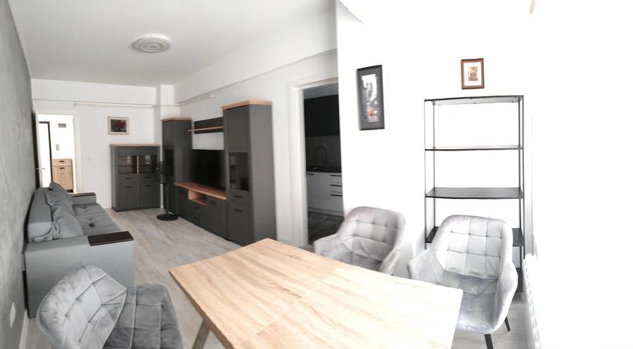 Apartament 2 camere decomandat, 58 mp, loc de parcare – Zona Centrală, lângă Palas | 700 €/lună