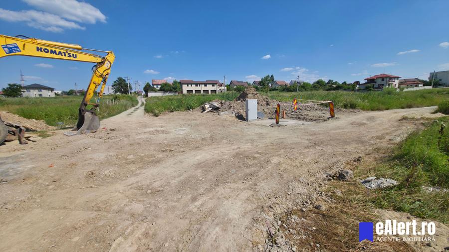 Teren 855 mp, lângă grădinița Zori de Zi, Mogoșoaia, complex 31 de case