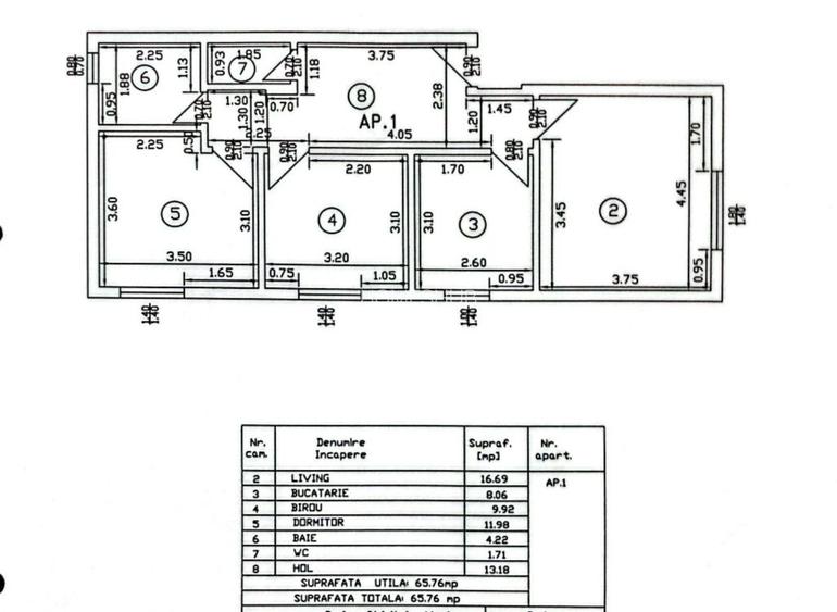 TUR VIRTUAL! 3 camere | CURTE 54mp | 2 LOCURI DE PARCARE | Mobilat & Utilat - 17