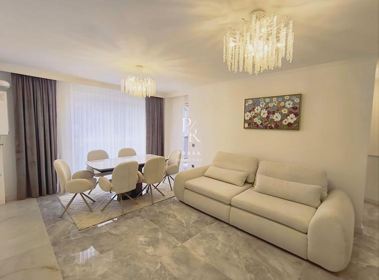 OPORTUNITATE! Apartament 3camere, 2bai, finisat+partial mobilat, garaj, COLUMNA!