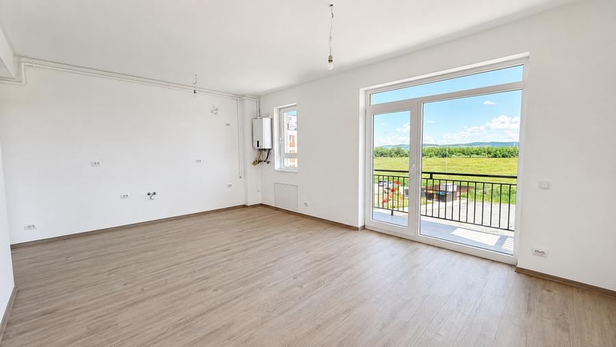 Apartament 3 camere cu 2 băi 61 mp + balcon - finisat si intabulat - Sibiu