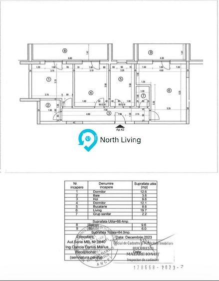 Apartament 3 camere | Trapezului- 1 Decembrie 1918 | Mobilat Lux - 11