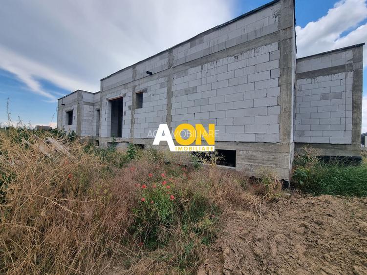Casa la rosu, 5 camere, S+P, 547 mp teren, toate utilitatile, Cetate - 3