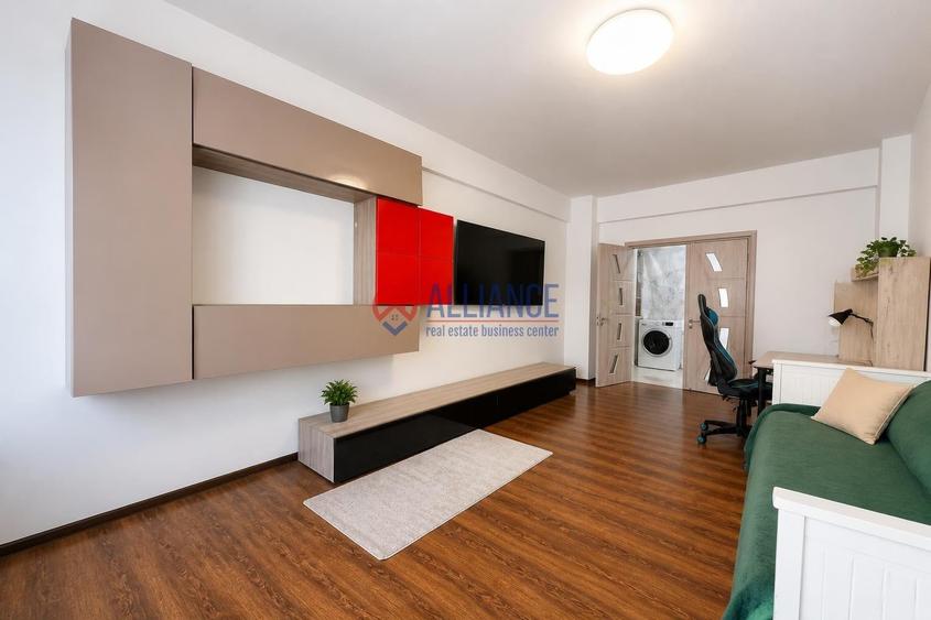 Palazu Mare – Apartamentul cu living de 23 mp | Bloc 2017 | Mobilat