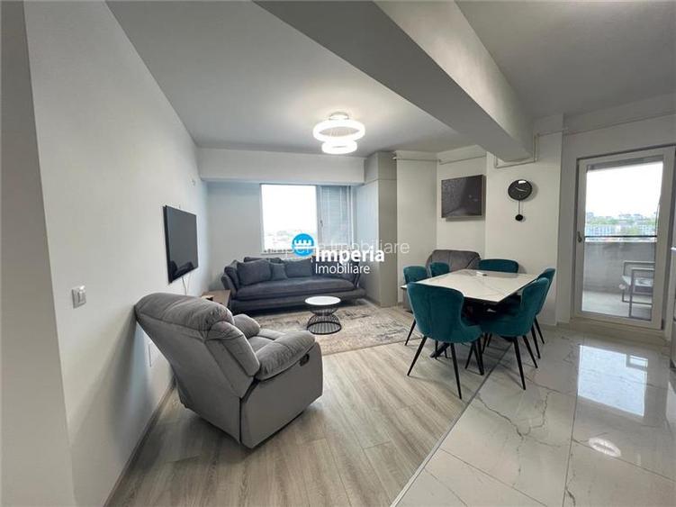 Apartament 4 cam, open space, supr 93 mp, zona Tatarasi - 2 Baieti - 2