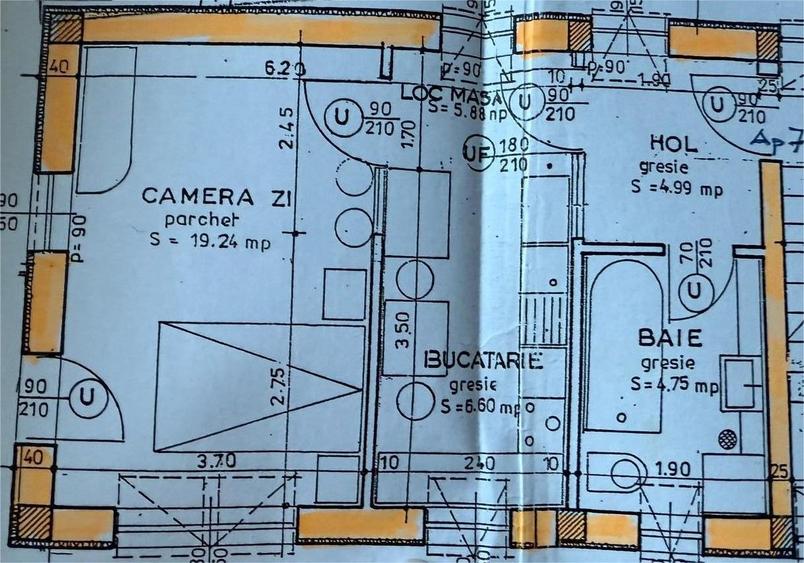 0 % Comision 1 camera, 37 mp, modern, zona strazii Campina