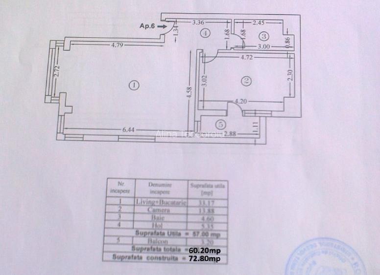 Apartament 2 camere de vânzare – zona bisericii Bazilescu - 8