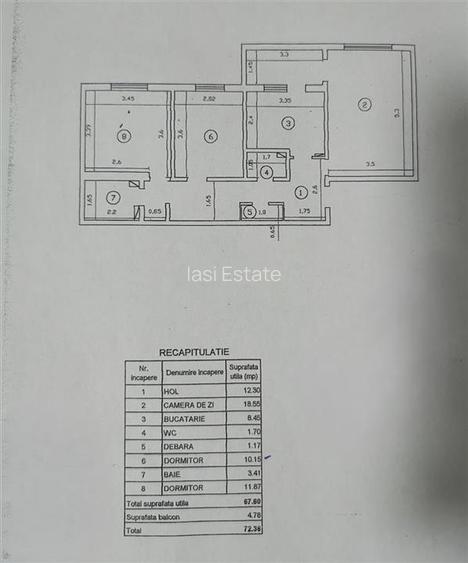 Superb - Apartament 3 camere decomandat - 2