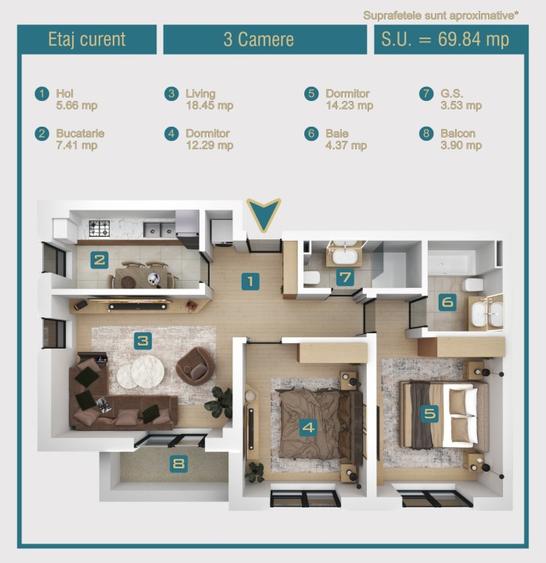 Apartamente si garsoniere de vanzare blocuri noi