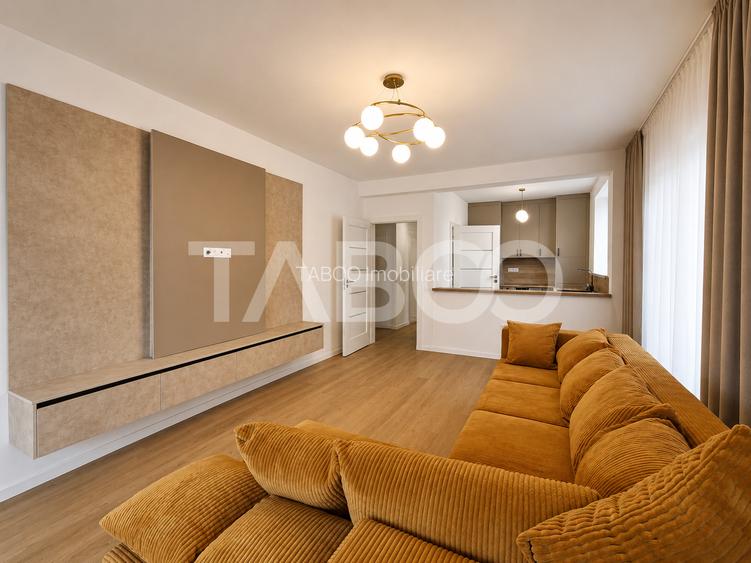 Apartament de inchiriat 3 camere 2 bai parcare Da Vinci Cristian - 3