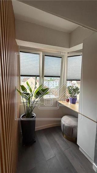 Apartament tip duplex de inchiriat in Sibiu – 5 camere, 119,5 mp si 2 balcoane –