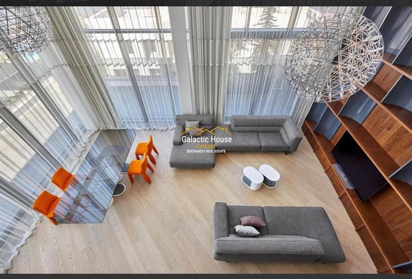 PenthouseTip Duplex 436 mp-5 camere LUX  Floreasca-Barbu Vacarescu Vedere Libera