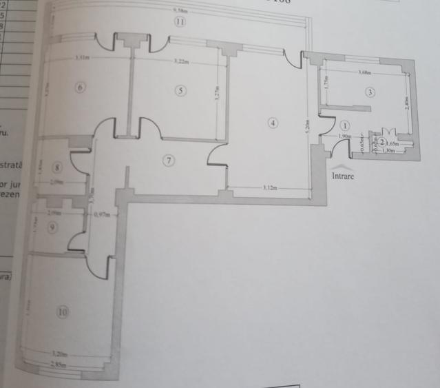 Ultracentral  Piata Unirii apartament 4 camere  90 mp vedere superba