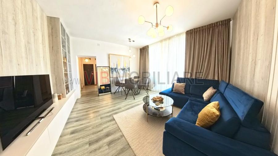 Apartament 3 camere Laguna Residence 6/7 - mobiliat si utilat complet