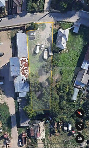 Teren intravilan, 1000 mp, deschidere 22 mp, zona Valea Voievozilor