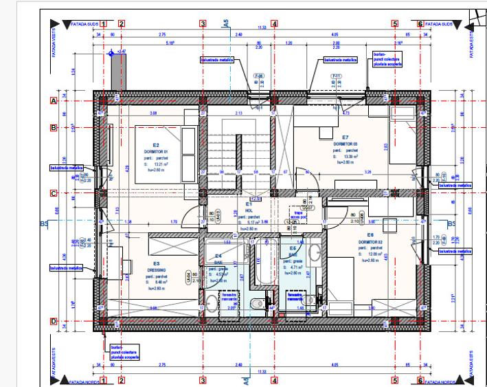 Casă individuală, 118 mp utili, teren 546 mp | Chinteni | standard NZEB