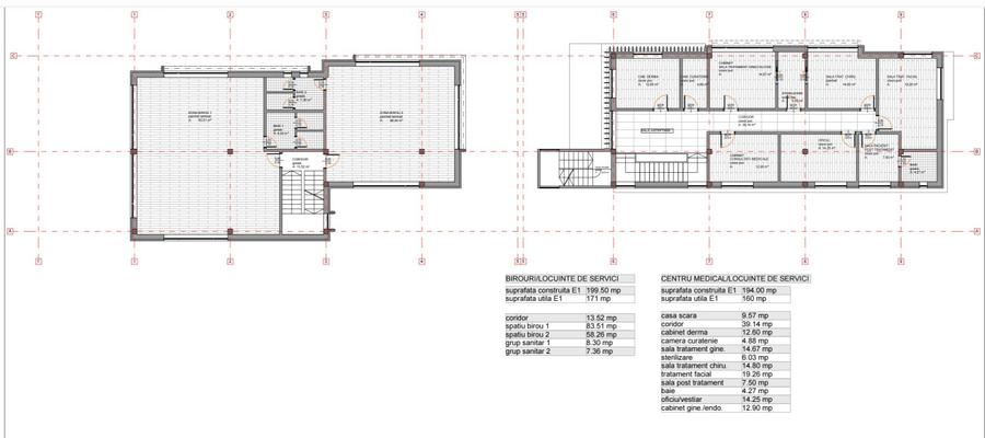 Teren 1166mp, proiect Clinica si Birouri, Gruia