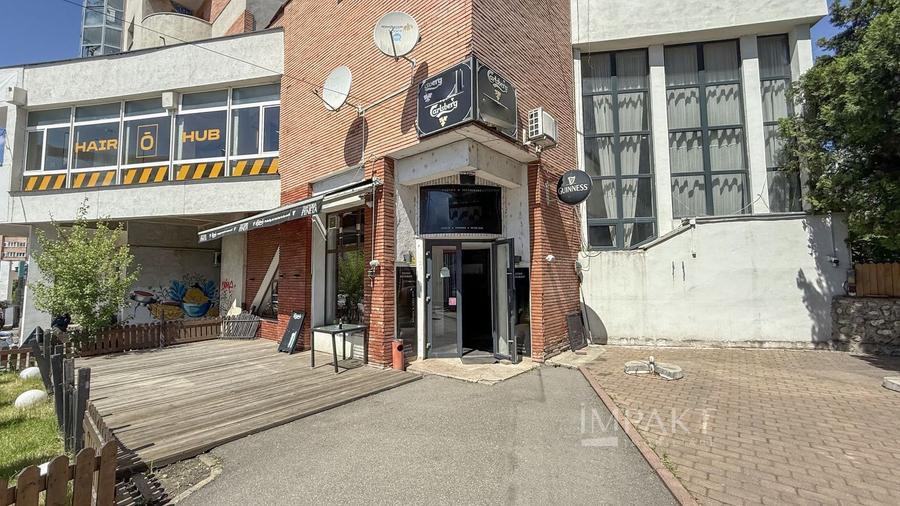 Spatiu comercial alimentatie publica Piata Cipariu, 264 m2, TERASA