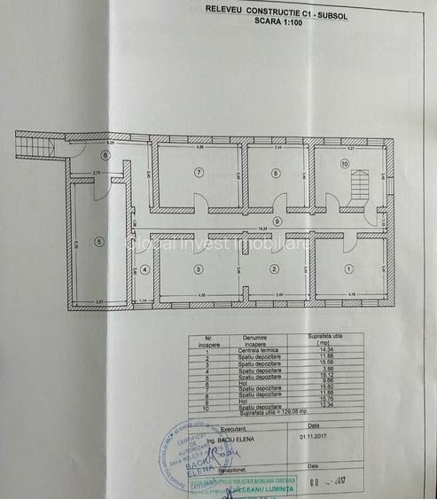 Vila D+P+2 Etaje , teren 407mp ideală pentru Bussine, Clinica,etc