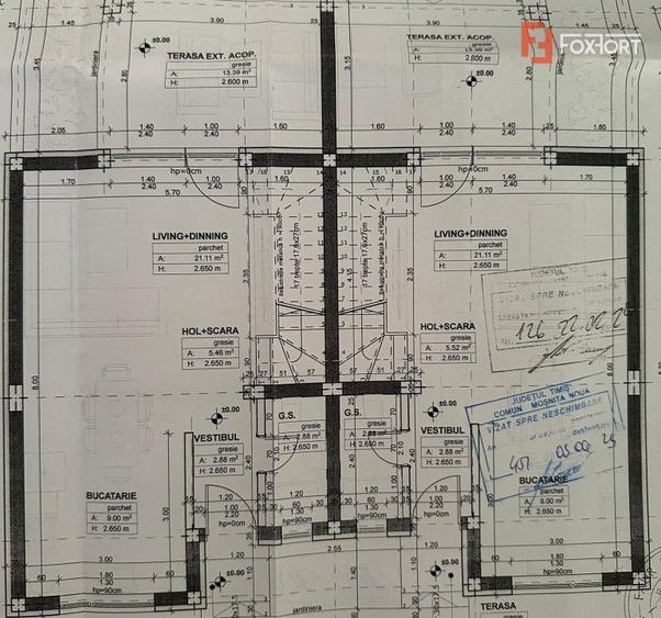 Duplex Mosnita, 4 camere, 2 bai - Toate utilitatile - Drumul Boilor