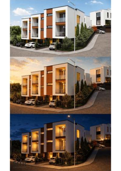 Teren cu autorizatie triplex in Floresti zona Terra