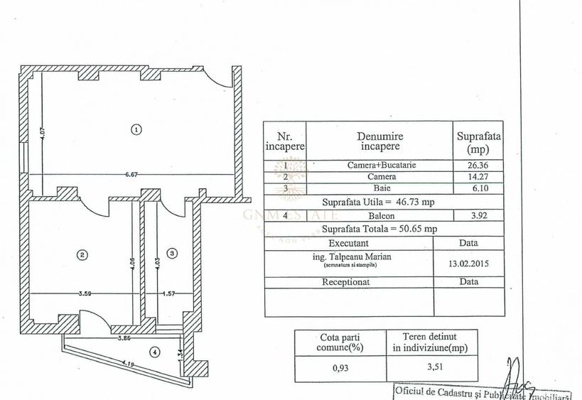 2 Camere | Bloc Nou | Zona Timpuri Noi