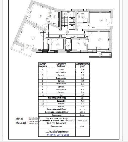 Vitan Mall- imobil nou SC 573mp, 11 camere cu baie proprie/clinica/Airbnb - 9