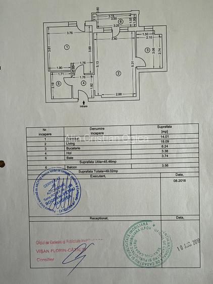 Proprietar | 2 Camere | Bucătărie separată | et 2/7 | Cosmopolis Faza 4 - 15