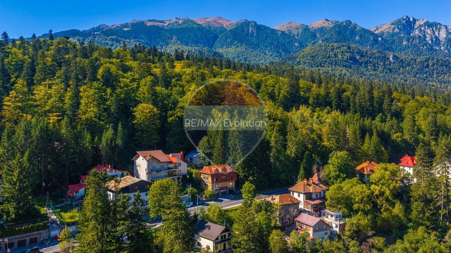 Vilă 10 cam în Sinaia zona Peleș | Randament estimat 2 cifre