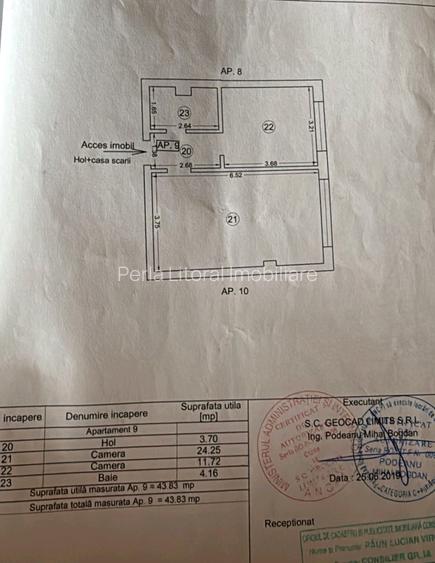 Mamaia Nord - apartament cu 2 camere mobilat si utilat - pe partea cu marea - 10