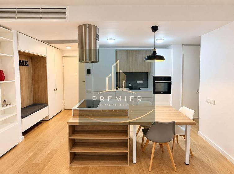 Apartament 2 camere de închiriat One Herăstrău Plaza, terasă 35 mp